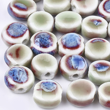 Handmade Porcelain Beads PORC-S498-39I-1