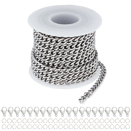 DIY Chain Bracelet Necklace Making Kit DIY-UN0004-19-1