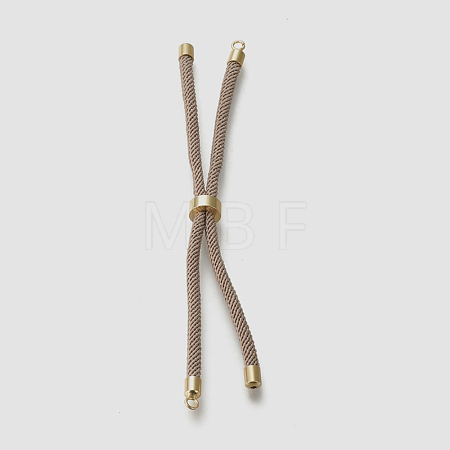 Nylon Twisted Cord Bracelet Making MAK-M025-129-1