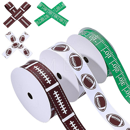 3Rolls 3 Colors Polyester Ribbon OCOR-DR0001-30A-1