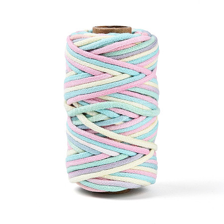 Segment Dyed Polycotton Macrame Cord OCOR-T017-03G-1