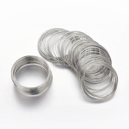 Steel Bracelet Memory Wire MW5.5CM-NF-1