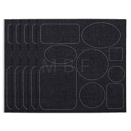 5 Sheets Denim Self-adhesive Patches PATC-TA0001-61E-1