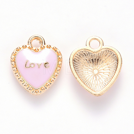 Alloy Enamel Pendants X-ENAM-S121-038-1