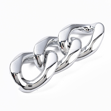 UV Plating Acrylic Linking Rings LS-X-OACR-N009-008A-01S-1