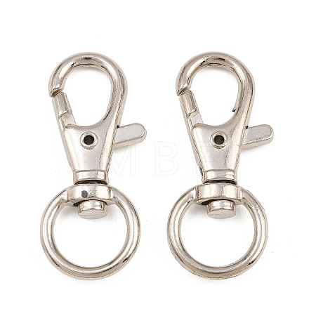 Zinc Alloy Swivel Clasps AL-CBAC079-18P-1