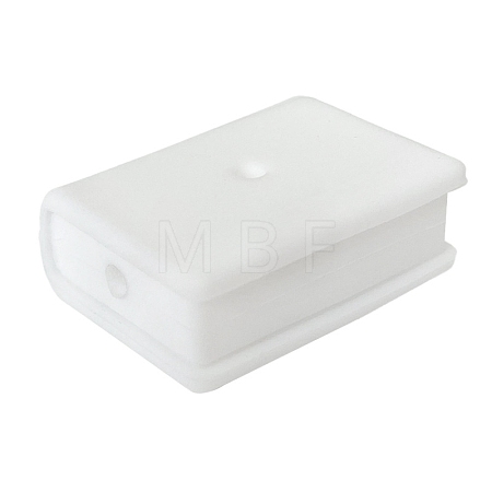 Book Food Grade Silicone Beads PW-WG54979-16-1
