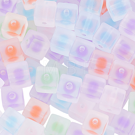 110Pcs Transparent Acrylic Beads OACR-PA0001-94-1