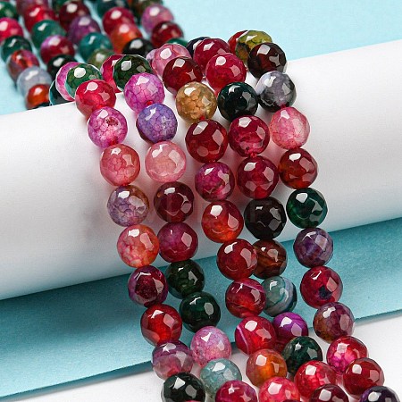 Natural Agate Beads Strands G-C082-A01-15-1