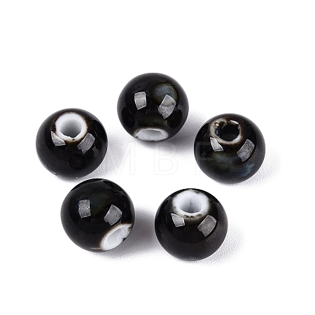 Vintage Handmade Porcelain Beads PORC-Q006-13A-01-1