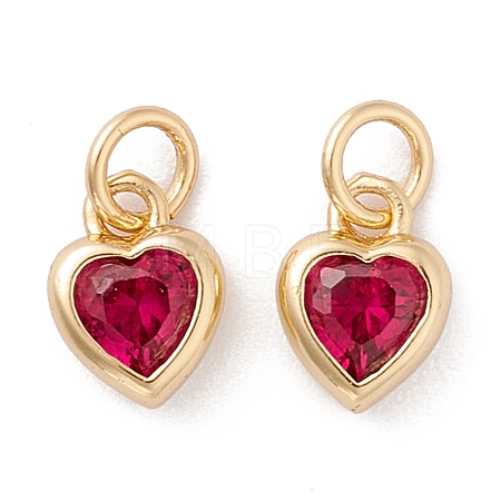 Brass inlaid Cubic Zirconia Pendants LS-ZIRC-A019-13G-C-1