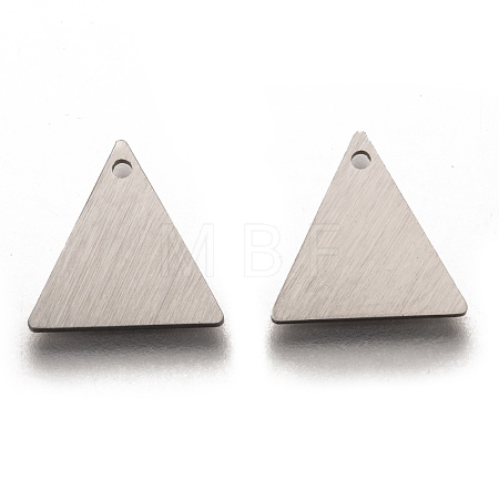 Tarnish Resistant 304 Stainless Steel Pendants STAS-O133-04B-P-1
