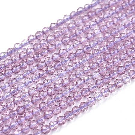 Glass Beads Strands G-K185-16O-1
