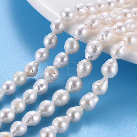 Natural Keshi Pearl Beads Strands PEAR-S020-F03-1