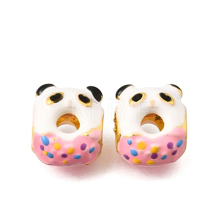 Alloy Enamel European Beads MPDL-F020-11C-MG01-1