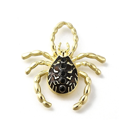 Alloy Black Enamel Gothic Style Pendants LS-PALLOY-R157-06G-01B-1