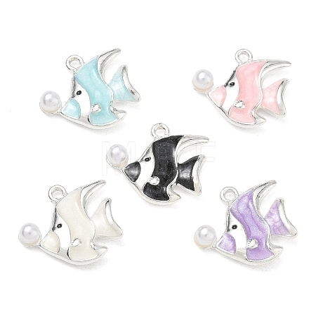 Alloy Enamel Pendants AL-CBAC700-05S-1