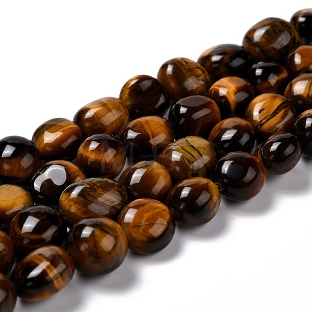 Natural Tiger Eye Beads Strands G-F706-08C-1