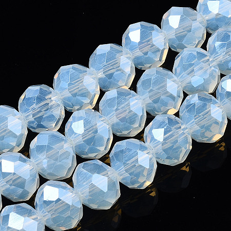 Electroplate Glass Beads Strands EGLA-A034-J2mm-A04-1