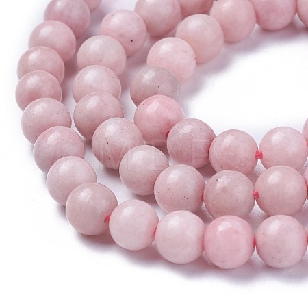 Natural Pink Opal Beads Strands G-G772-02-D-1