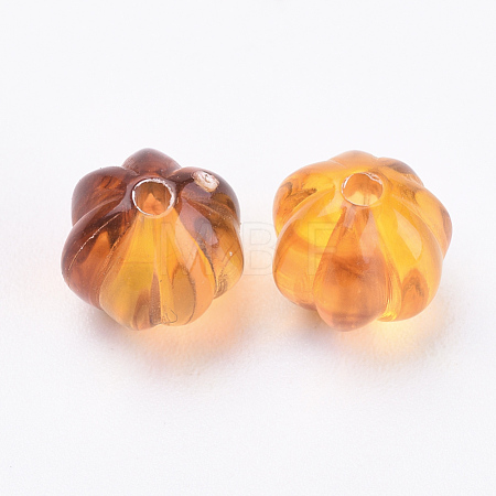 Acrylic Corrugated Beads OACR-S016-29-1