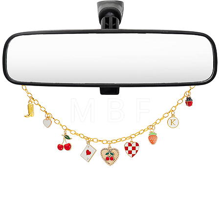 Aluminum Pendant Decorations HJEW-BM00064-1