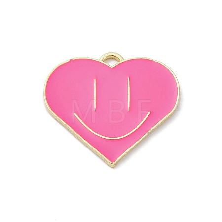 Alloy Enamel Pendants ENAM-F152-06G-04-1