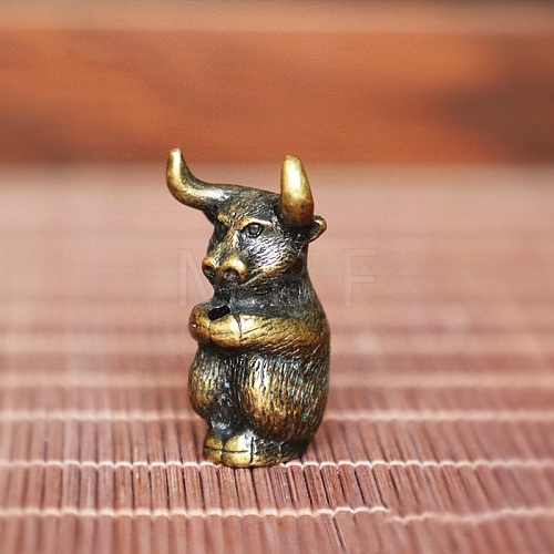 Chinese Zodiac Alloy Incense Burners Holder PW-WG008E6-02-1