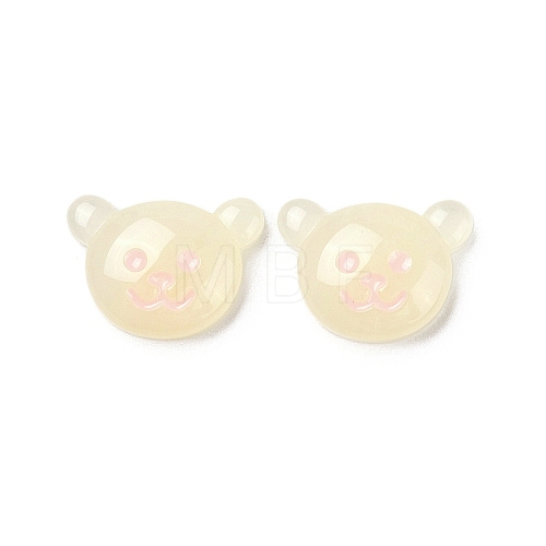 Translucent Resin Animal Decoden Cabochons RESI-M040-03-6-1