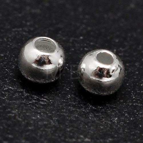 925 Sterling Silver Beads X-STER-F012-01E-1