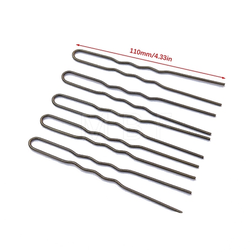 Metal Hair Fork Findings PW-WG988FE-06-1