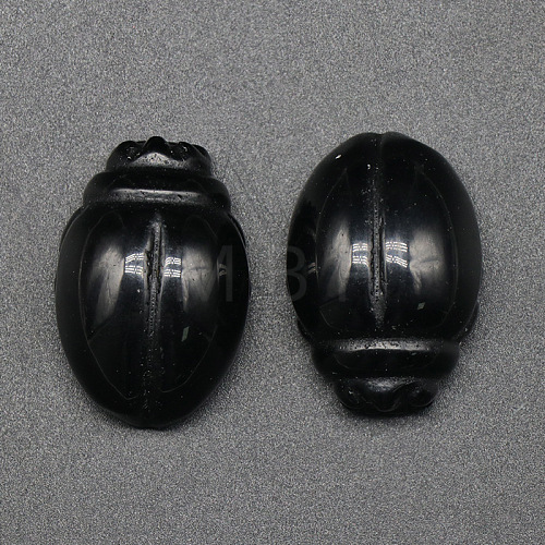 Natural Obsidian Carved Figurines PW-WGC1415-06-1