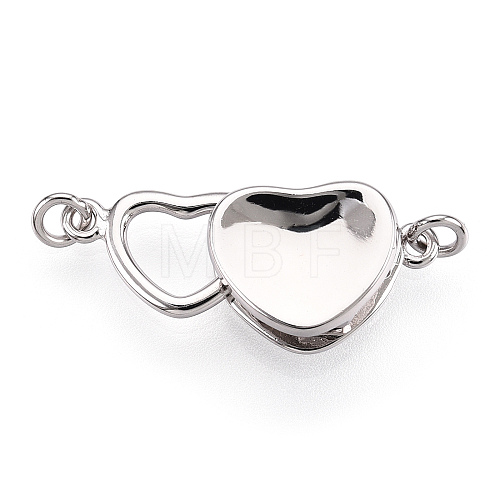 925 Sterling Silver Box Clasps STER-T007-10P-1