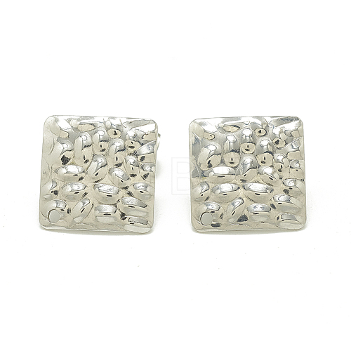 304 Stainless Steel Stud Earring Findings STAS-Q225-01A-1