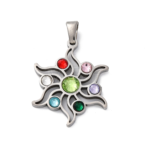 304 Stainless Steel Pendants STAS-L280-01P-03-1