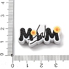 Mother's Day Silicone Focal Beads SIL-G013-01J-3