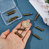 10Pcs Retro Zinc Alloy Cord Ends FIND-FH0017-97AB-3