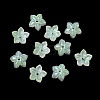 Dyed & Heated Glass Bead Caps GLAA-Z019-02E-1