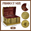 Retro Wood Jewelry Set Storage Organizer Boxes with Clasps CON-WH0115-96B-2