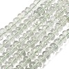 Natural Green Quartz Beads Strands G-D099-01E-2