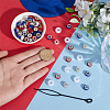 3Pcs Acrylic Hair Pin Bun Maker OHAR-PA0001-02-3