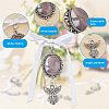 10Pcs Angel Alloy Pendants Decoration AJEW-FH0002-55-4