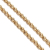 4MM 304 Stainless Steel Rolo Chain Bracelet Making AJEW-JB01464-01-3