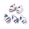 Vintage Handmade Porcelain Beads PORC-Q006-08I-1
