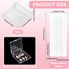 9Pcs Plastic Fake Nail Tips Storage Box CON-SP0001-15C-2