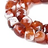Natural Fire Crackle Agate Beads Strands G-H078-C49-6mm-01-4