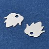 Brass Charms KK-F907-01B-S-3