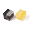 Opaque Resin Cube Beads RESI-T060-31M-2
