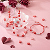 Valentine's Day Theme Handmade Polymer Clay Beads FIND-CW0001-25-8