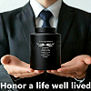 1Pc Column Stainless Steel Urn for Human Pet Ashes AJEW-PS0001-01A-3